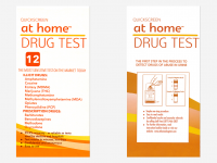 12 Panel (Multiple Drug) – At Home DIP CARD test