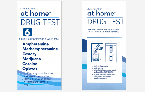 6 Panel (Multiple Drug) – At Home DIP CARD test
